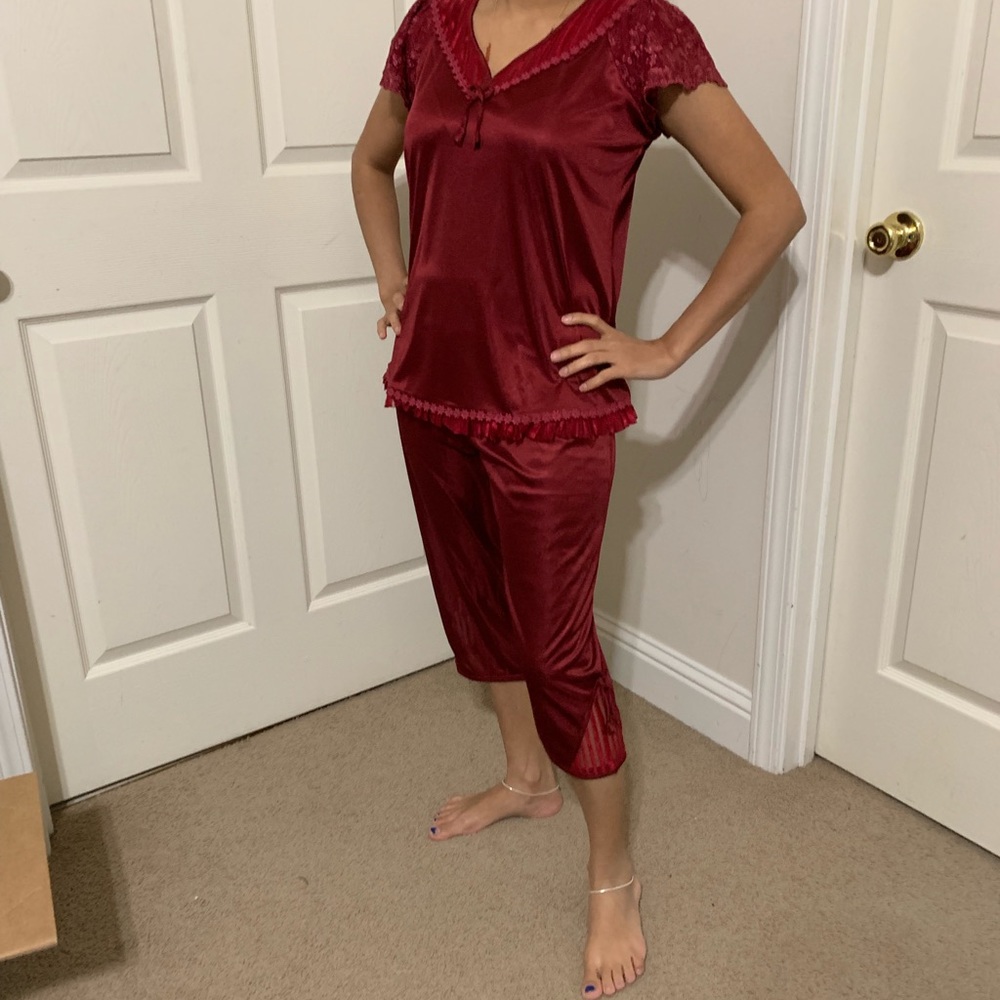 Maroon Pajamas